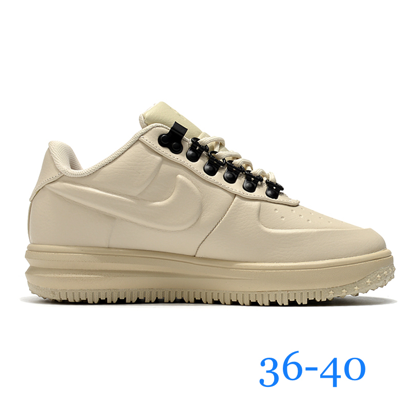 2020 Women Nike Air Force III Beign BlackShoes